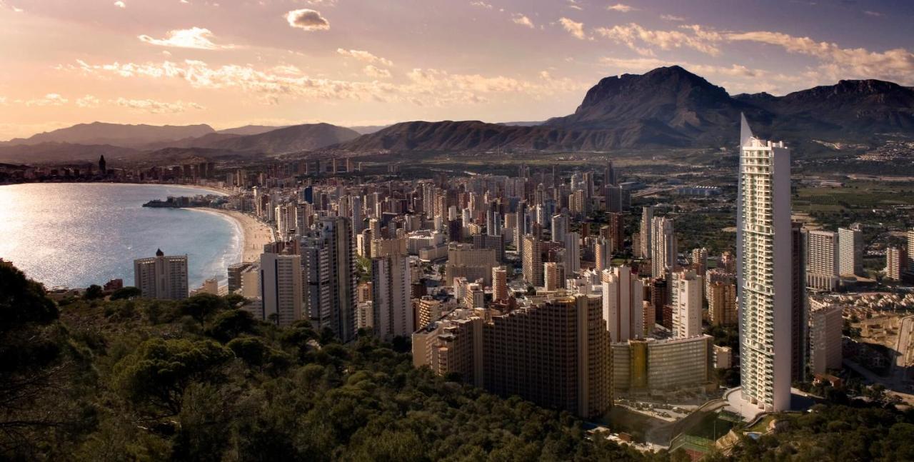 Skyline 31 Terraza Privada Con Vistas Al Mar Apartment Benidorm Exterior foto