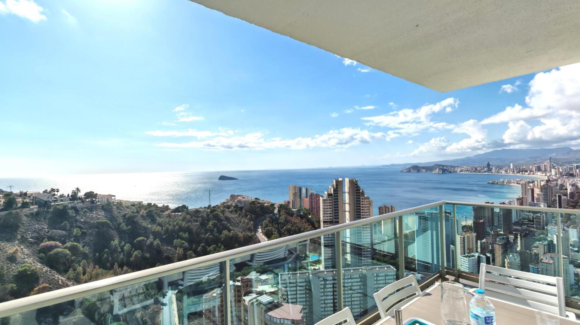 Skyline 31 Terraza Privada Con Vistas Al Mar Apartment Benidorm Exterior foto
