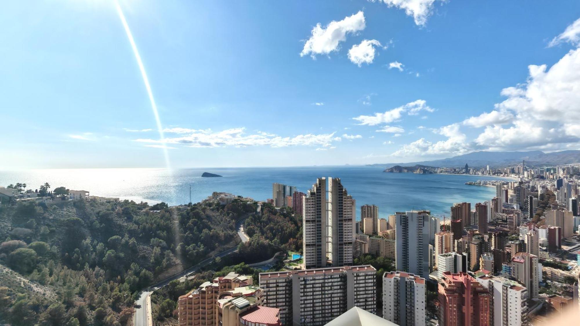 Skyline 31 Terraza Privada Con Vistas Al Mar Apartment Benidorm Exterior foto
