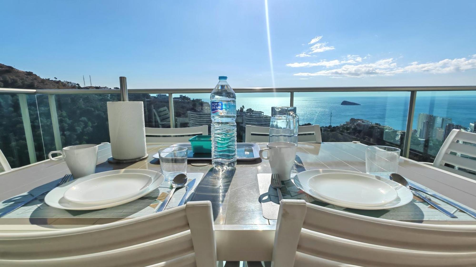 Skyline 31 Terraza Privada Con Vistas Al Mar Apartment Benidorm Exterior foto